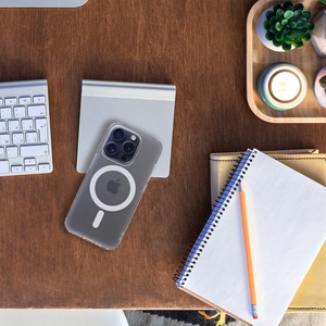 FROST MAG COVER Ümbris compatible with MagSafe jaoks SAMSUNG S24 Plus frozen läbipaistev