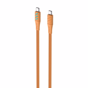 Havit CB6254 - USB Type C USB Type C laadimiskaabel, 1 m (oranž)