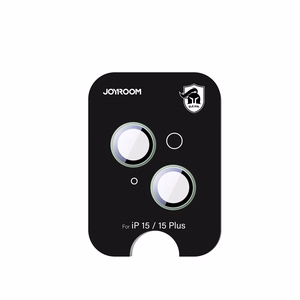 Joyroom JR-MFY0252 protective glass for iPhone 15/15 Plus lenses - green