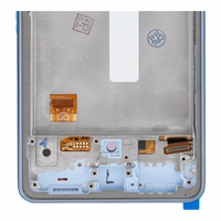 LCD Display jaoks SAMSUNG A53 A536 HARD OLED with frame sinine