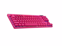 Logitech G PRO X TKL keyboard Gaming RF Wireless + Bluetooth QWERTY US International roosa