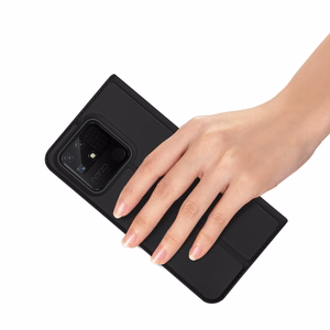Dux Ducis Skin Pro чехол-кобура с клапаном Realme Narzo 50A чёрный