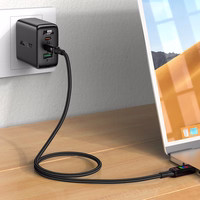 Acefast C7-03 USB-C USB-C 100W 1.2m kaabel with display - must