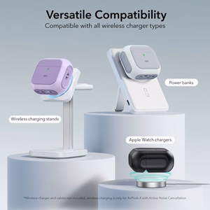 ESR Orbit Halolock MagSafe ümbris jaoks Apple AirPods 4 - lilla
