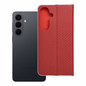 LUNA Kaaned Carbon jaoks SAMSUNG S26 Edge punane