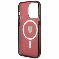Ferrari FEHMP14XURKR iPhone 14 Pro Max 6.7" punane/punane hardcase Translucent Magsafe
