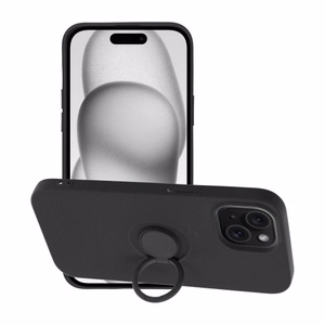 SILICONE RING ümbris jaoks XIAOMI Redmi Note 13 Pro 5G must