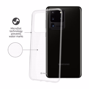 Crong Crystal Slim ümbris seadmele Samsung Galaxy S20 Ultra, läbipaistev