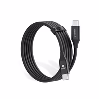 Orico CDX 100W 5A Toide Delivery USB-C - USB-C kaabel 1m - must