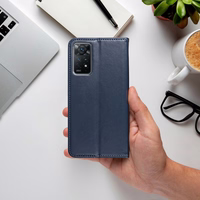 SMART MAGNETO Book Ümbris jaoks XIAOMI XIAOMI Redmi 13C 4G / 13C 5G / POCO C65 navy
