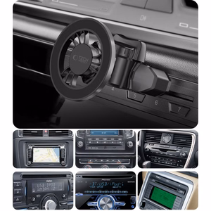 Tech-Protect N56 Magnetic MafSafe Car Hoidja CD Slot Kinnitus - must