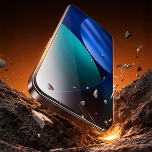 Rock Tempered glass HD Full-coverage Anti-static jaoks Iphone 17 Pro Max