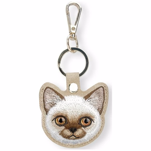 Nimmy New Big Eyed Pet 2.0 suurte silmadega kassi kujuline jälgimisseadme ümbris – pruun