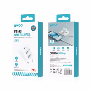 BWOO CDA155 PD seinalaadija 1x USB-C port 1A 20W valge