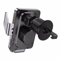 Juhtmevaba car phone Hoidja Hoco 15 W air vent HW7 hall