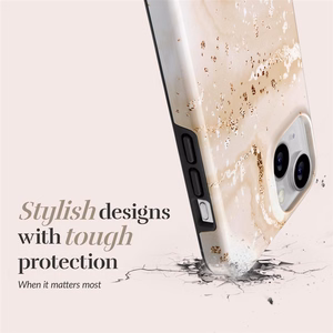 MIO Gold Marble Magsafe ümbris iPhone 15 Pro