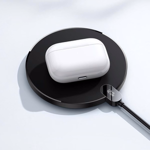 Wireless laadija Baseus Digital LED Display Gen2 15W must CCED000001