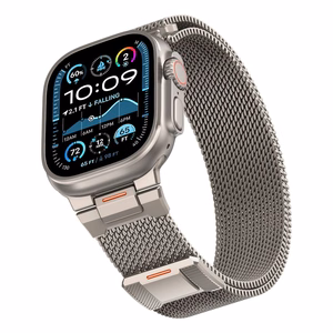 TECH-PROTECT MILANO VANGUARD APPLE WATCH 8 / 9 / 10 / 11 / SE / ULTRA (44 / 45 / 46 / 49 MM) TITANIUM