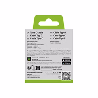 SBS TECABLETYC1KPOS USB-A - USB-C Kaabel 1m - must