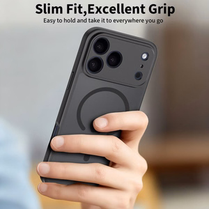 Tech-Protect BasicMag MagSafe Ümbris jaoks iPhone 17 Pro Max - Matt Must