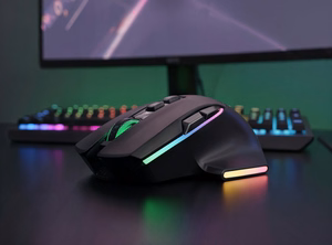 Mars Gaming MMWVECTOR optiline paremakäeline hiir, RF-juhtmevaba ühendus, Bluetooth ja USB Type-A, 12000 DPI