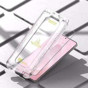 Ringke Easy Slide 2-pack karastatud klaas jaoks Samsung Galaxy S25 Edge - läbipaistev