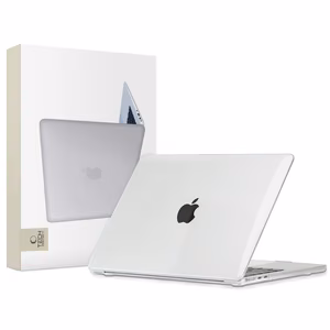 Tech-Protect SmartShell Ümbris jaoks MacBook Air 13" M2 / M3 / 2022-2024 - läbipaistev