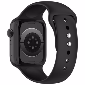 Tech-Protect silikoonrihm Apple Watch 44 / 45 / 46 / 49 mm jaoks, must