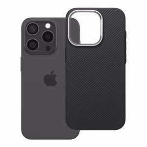 Чехол K-Look для iPhone 15 PRO, совместимый с MagSafe, черный