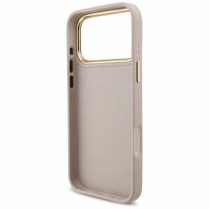 GUESS ümbris jaoks IPHONE 17 Pro Max GUHCP17XP4G4BCSP (PU W/ Big 4G Classic & Big Strap Metal Buttons) roosa