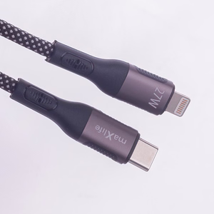 Maxlife MXUC-11 магнитный кабель USB-C - Lightning 1,0 m 27W черный нейлон