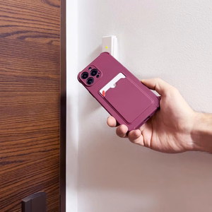 Card Armor Case Pouch Cover Samsung Galaxy A32 4G Card Wallet Silikoonist Armor Cover Air Bag Red