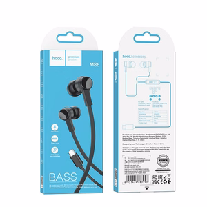 HOCO wire kõrvaklapid Type C with microphone M86 must