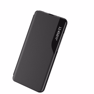 Eco Leather View Case elegantne ümbris klapiga ja statiiviga Samsung Galaxy A73 sinine