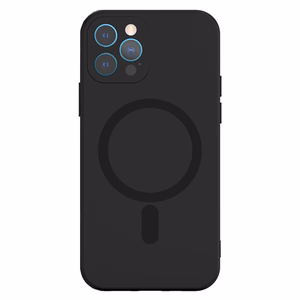 TEL PROTECT MagSilicone Ümbris jaoks Iphone 15 Pro must