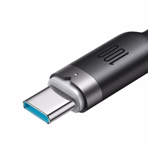 Joyroom S-A63 USB-C–USB-C kaabel, 100 W, 1,2 m, must