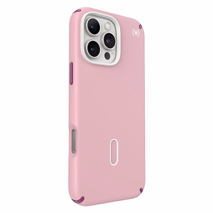 Speck Presidio2 Pro MagSafe'i ja ClickLocki toega ümbris iPhone 16 Pro Maxile, Wednesday Pink/Boysenberry Purple