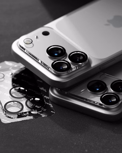 Ringke Camera Full Cover kaamerakaitseklaas, 2 tk komplekt iPhone 18 Pro Max jaoks, must