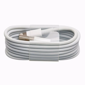 APPLE kaabel USB MD818ZM / A IPHONE LIGHTING 8-PIN 1M valge ilma karbita ilma ääriseta