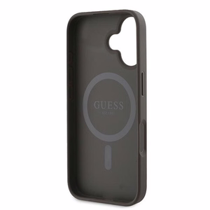 Guess 4G Printed Stripes MagSafe iPhone 16 Plus Ümbris - Brown