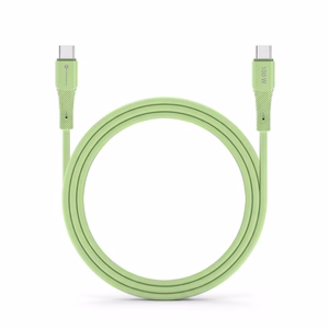 Кабель USB C to USB C Forcell F-Energy QC4.0 PD 5A 100W Silicone 1 m C347 зелёный