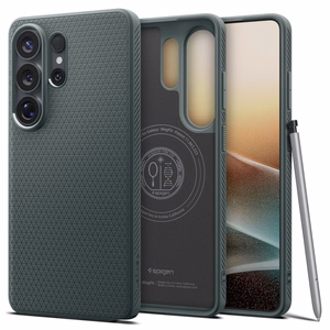 SPIGEN ümbris LIQUID AIR MAG ühildub MagSafe jaoks SAMSUNG S26 Ultra abyss roheline