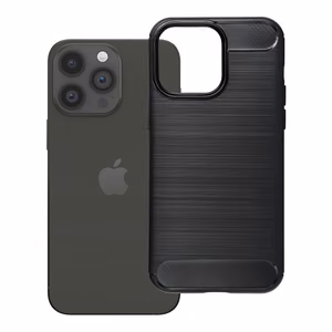 Чехол iPhone 14 PRO MAX Carbon 2.0 черный