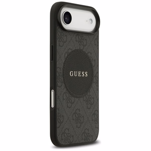 Guess 4G Circle Classic Logo MagSafe ümbris jaoks iPhone Air - must