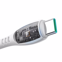 Joyroom S-A59 Vibrant Series 3A USB-A - USB-C kaabel 1.2m - valge