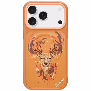 Nimmy Hirv MagSafe ümbris iPhone 17 Pro oranž