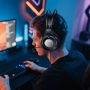 Borofone Kõrvaklapid BO112 Wave gaming with microphone must
