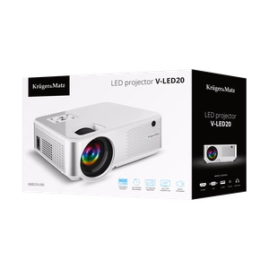 Kruger & Matz V-LED20 projektor LED FullHD 1080p (1920x1080)