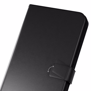 Puro Booklet Ümbris with Flip and Wallet jaoks Samsung Galaxy S25 - must