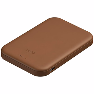 Uniq Lyden Lexa Magnetic 5000mAh PD USB-C MagSafe Akupank - Brown